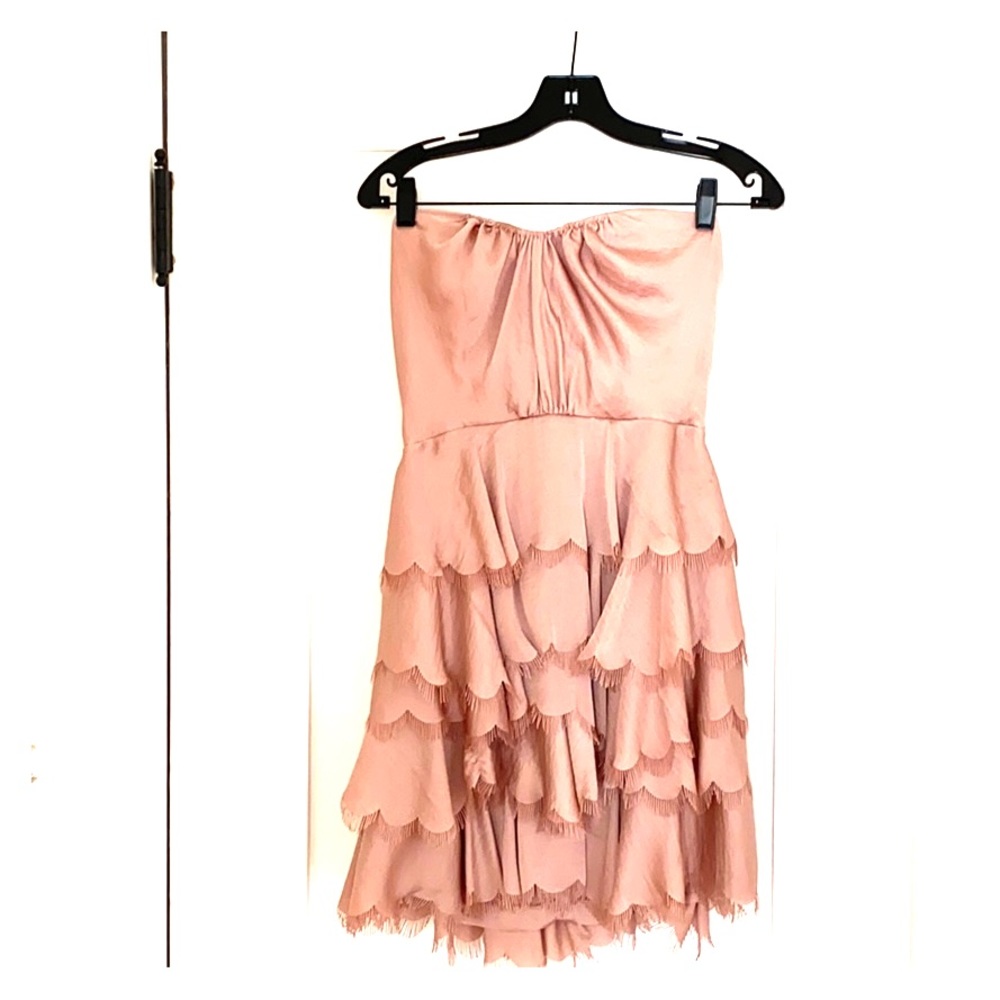 Flirty Rebecca Taylor Blush Dress